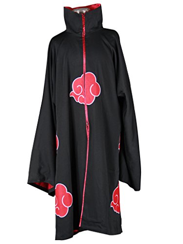 Mtxc Men's Naruto Cosplay Costume Akatsuki 2nd