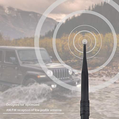 image for Savadicar 13-inch Stubby Reflex Antenna Replacement for 2007-2019 Jeep