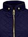 NE PEOPLE Womens Lightweight Quilted Zip Jacket, Large, NEWJ22NAVY