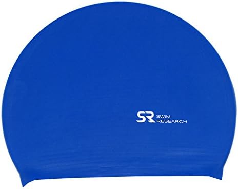 Swim Research Durable Solid Latex Swim Cap (Royal Blue)