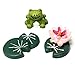 Buytra 7-Set/21 Pieces Miniature Fairy Garden Animals World Ornament Dollhouse Plant Pot Figurine DIY Decor Home Decoration