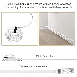Lovicool Cat 6 Patch ft Flat Internet Network
