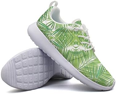 Saerg Bearry Men's Tropical Print-01 Lightweight Mesh Running Shoes Print Sneakers