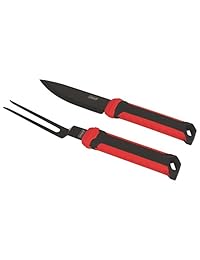 Coleman Rugged Acero Inoxidable Cuchillo y Tenedor