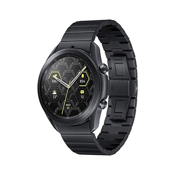 Samsung-Galaxy-Watch-3-Titanium-45-mm-Bluetooth-Smart-Watch-Mystic-Black-UK-Version Samsung Galaxy Watch 3 Titanium 45 mm Bluetooth Smart Watch - Mystic Black (UK Version)