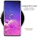 Samsung Galaxy S10 Plus Case, Salawat Slim PU Leather Vintage Shockproof Phone Case Cover Lightweight Premium Soft TPU Bumper Hard PC Hybrid Protective Case for Samsung Galaxy S10 Plus (Blue)