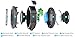 Hcman Shower Speaker, Waterproof Bluetooth Speaker with 5W Driver, Wireless Bluetooth Speaker Suction Cup, built-in Mic, Hands-Free Speakerphone, Built-In Rechargeable Battery, Dust-proof - Grey