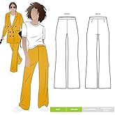 Style Arc Sewing Pattern - McKenzie Woven Pant (Sizes 04-16)