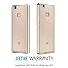 Huawei P9 Lite Case, MoKo Shock Absorbing TPU Bumper Slim Clear Protective Case with Anti-Scratch Hard Back Cover for Huawei P9 Lite 5.2 Inch (2016) - Crystal Clear