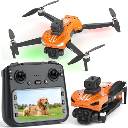 F180 Drones 4K Camera Adults 4.5" LCD