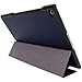 iGadgitz Premium Dark Blue PU Leather Smart Cover Case for Sony Xperia Z2 Tablet SGP511 10.1