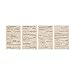 Clippings Stickers by Tim Holtz Idea-ology, 0.33 Inches Tall, 295 Word Stickers on Four Sheets (TH93583)
