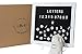 Letter Board with Letters Black Felt, 12x12 Inch Changeable Message Board, Includes 500 3/4'' Thick Letters, Numbers & Emojis, Oak Frame, Stand & Hanger, Sorting Tray & Canvas Bag, A&A Creations