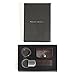 Kasper Maison Premium Leather Keychain with 4 Premium Keyrings and Luxury Gift Box