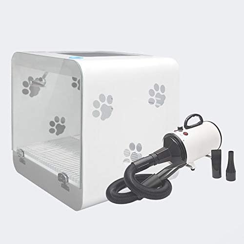 DJLOOKK Pet Drying Box Dog Hair Dryer Bath Blowing Cloth Doll Cat Small Dog Dryer Automatic Water Blowing Machine,B