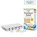 YUM-V's Complete Heartburn Relief, Antacid w/ Calcium Supplement (40 Ct), Chewable Vanilla Melts for Men and Women; Low Sugar, Vegan, Kosher, Halal, Gluten Free