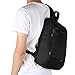 GWELL Unisex Anti Theft Single Shoulder Laptop Backpack Waterproof Coss-body Sling Bag with USB Charging Port