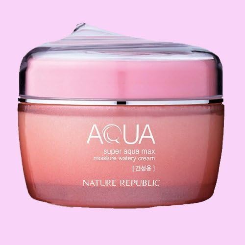 Nature Republic Super Aqua Max Moisture Watery Cream_80ml_for dry skin type by Korean Beauty