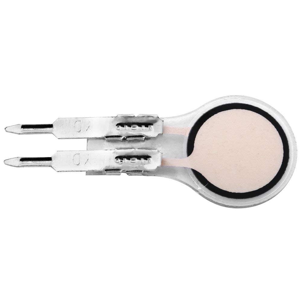 Force Sensor,0-10kg Force Sensitive Resistor Resistive Flexible Thin Film Force Sensing Resistor Diameter 7.5mm