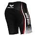 Men's Cycling Jersey Set - Reflective Quick-Dry Biking Shirt and 3D Padded Cycling Bike Shorts