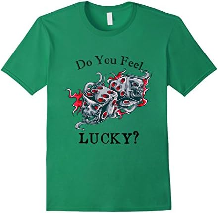 Mens Rolling The Devil's Dice Large Kelly Green