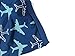 Babypajama Airplane Little Boys' Short Pajama Set 2 Piece Blue Size 4 Years