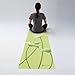 Gaiam Yoga Mat Premium Print Extra Thick Non Slip Exercise & Fitness Mat for All Types of Yoga, Pilates & Floor Workouts, Sage Lily, 6mm