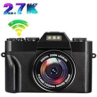 デジタルカメラ デジカメ ビデオカメラ カムコーダーHDMI 2.7K&30MP 16X 3.0インチスクリーン 充電しながら使用 フラッシュライト UVレンズフルHD YouTubeカメラ