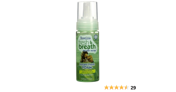 fresh breath foam for dogs