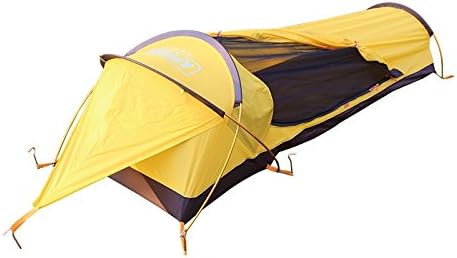 Outdoor Waterproof Aluminum Alloy Frame single Person Camping swag Tent Light Weight bivy Tent for Hiking