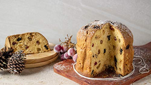 Giusto Sapore Italian Panettone Original Gourmet Bread 2Lb. - Traditional Dessert - Imported from Italy and Family Owned