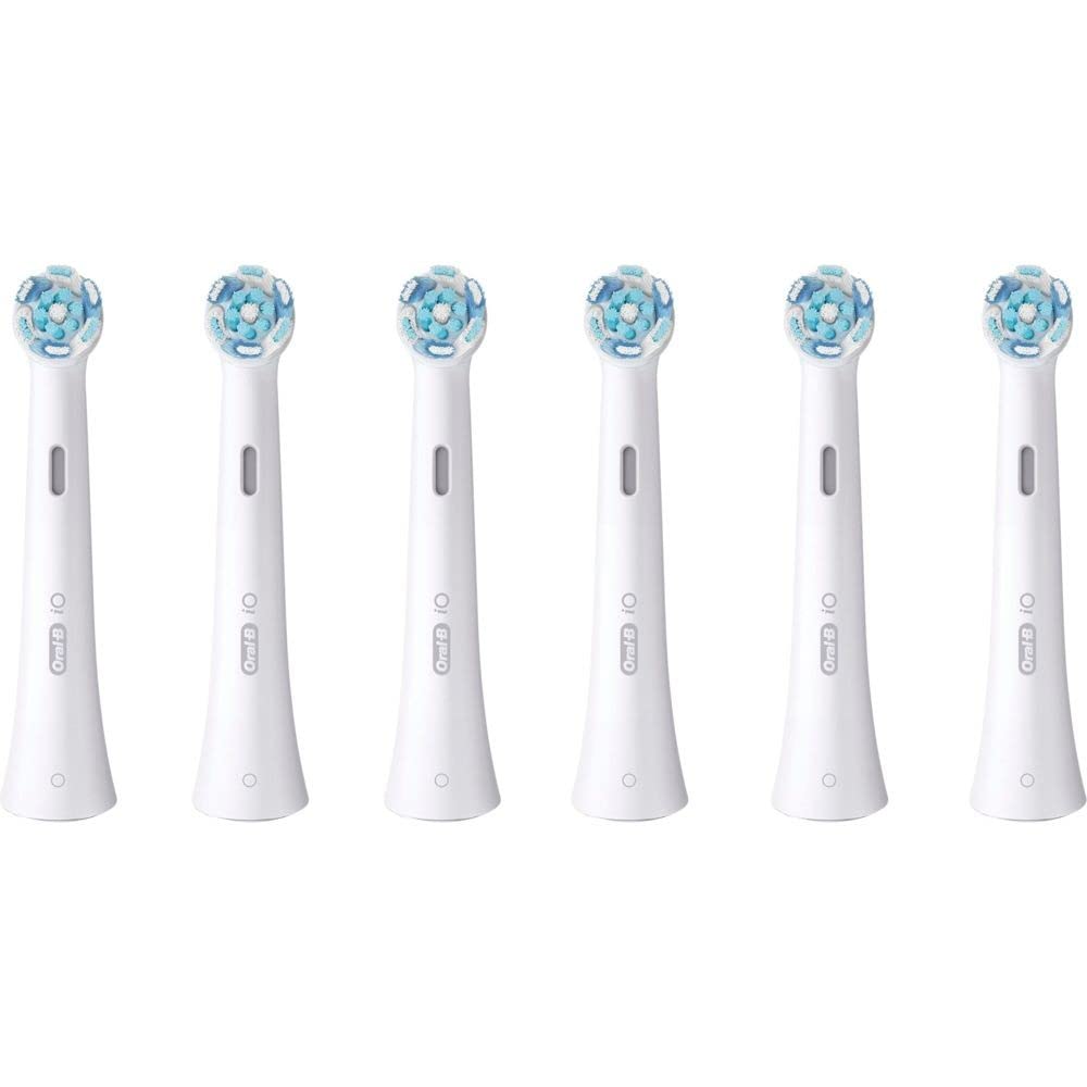 Oral-B iO Ultimate Cleaning Electric Toothbrush Heads 6 Pack Ultimate Teeth Cleaning with iO Technology Toothbrush Attachment for Oral-B Toothbrushes