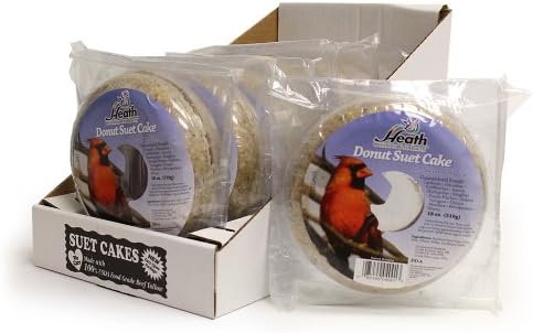 Heath Outdoor Products DD-6 Donut Suet Cake, Case Of 6