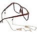 Tinksky 2mm Eyeglasses Chain Reading Glasses Eyewear Spectacles Chain Neck Cord (Rose Gold)