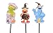 ProductWorks 8-Inch Pre-Lit Sesame Street Halloween Pathway Markers (Set of 3)