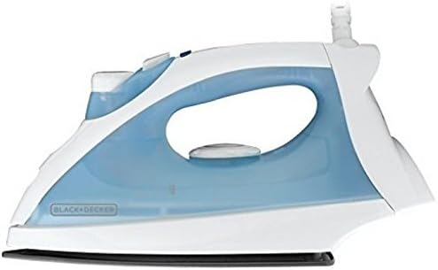 Steam Iron With Nonstick Soleplate, Black and Decker F210, New, NK