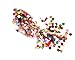 QHZHANG 200pcs Wine Red Sealing Wax Beads for Documents Sealing (A)