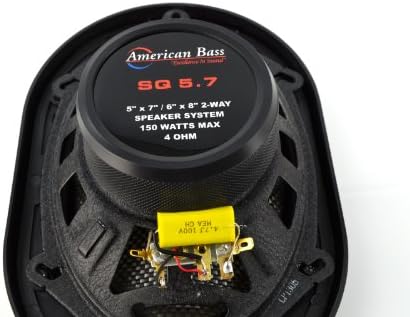 5x7 speakers with good bass