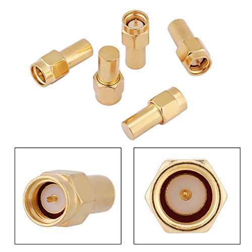 Funny SMA Adapter - 5pcs SMA Male Connector RF Coaxial Matched Terminator Termination Load 50 Ohm 2W Coaxial Terminator