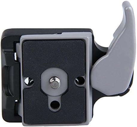 CYgoodluck Camera 323 RC2 Rapid Connect Adapter with 200PL-14 Quick Release Plate for Camera Aluminium Plate，Black