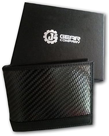 J2 Gear Carbon Fiber Wallet, Minimalist, RFID Blocking