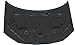 Evan-Fischer Hood compatible with 2013-2015 Honda Civic Sedan Primed Steel