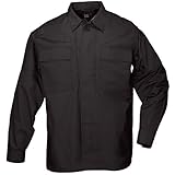 5.11 Tactical Taclite TDU Long-Sleeve Shirt, Black, Medium