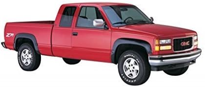 AMO Sports Style Fender Flares for 88-98 Chevrolet 1500 C/K, 92-94 Blazer Full Size, 92-99 Suburban, 95-99 Tahoe 2 Dr, 92-94 Jimmy Full Size, 92-99 Yukon 2 Dr - (Matte Black Finish)