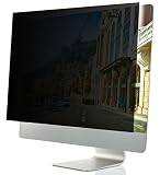 24-Inch Computer Privacy Screen Filter for Desktop Monitors (Diagonally-Measured); Anti-Glare Anti-Scratch Film; Protects Sensitive Confidential Data (24" Widescreen (16:9 Aspect Ratio))