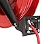 TEKTON 50-Foot by 3/8-Inch I.D. Dual Arm Auto Rewind Air Hose Reel with USA-Made Rubber Air Hose (250 PSI) | 46875