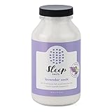 Organic Lavender Essential Oil Epsom and Dead Sea Bath Salts - Sleep Formula - 22 Ounce Jar