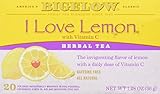 Bigelow I Love Lemon Herb Tea - 20 bag per pack - 6