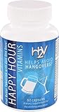Happy Hour Vitamins -30 Servings Multivitamin for Hangovers & Liver Support - Easy as 1 Dose -Stop Looking for a Hangover Cure, Prevent Hangovers!
