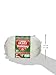 Coats Yarn Red Heart Holiday Yarn, White W/Silver Metallic